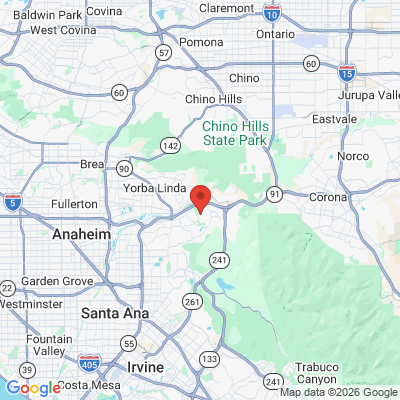 Map to  office in Anaheim, CA