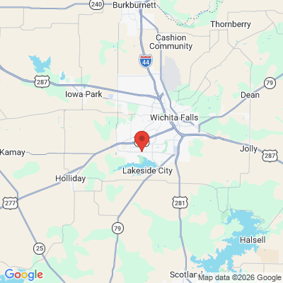 Map to  office in Wichita Falls, TX