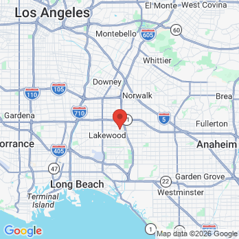 Map to tri city dental care of cerritos office in Cerritos, CA