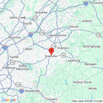 Map to  office in Snellville, GA