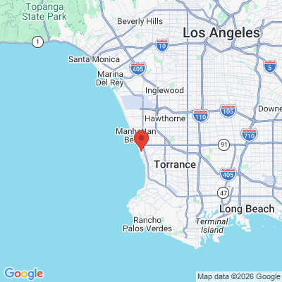 Map to  office in Hermosa Beach, CA