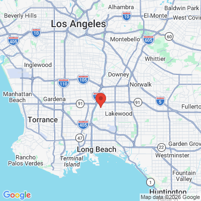Map to  office in Long Beach, CA