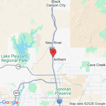 Map to New Office office in Anthem, AZ
