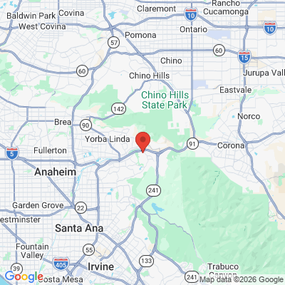 Map to Dental Health of Anaheim Hills office in Anaheim, CA