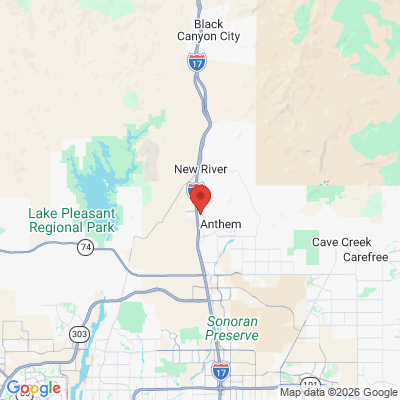 Map to North Valley Family Dentistry - Anthem office in Anthem, AZ
