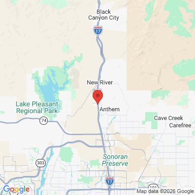 Map to  office in Anthem, AZ