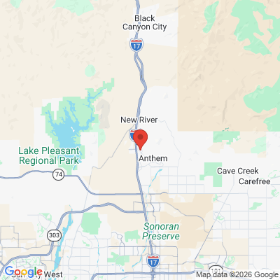 Map to  office in Anthem, AZ