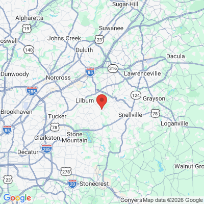 Map to  office in Heartland Dental