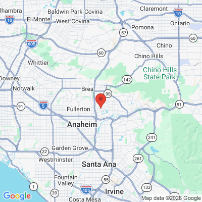 Map to  office in Placentia, CA