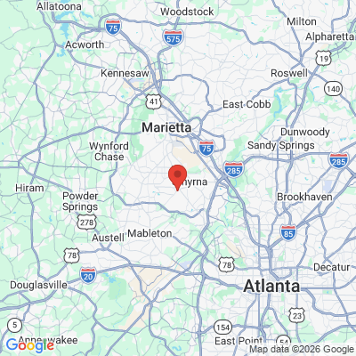 Map to  office in Smyrna, GA