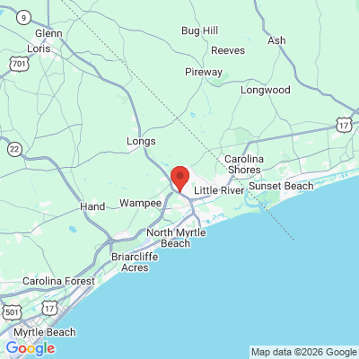 Map to  office in Little River, SC