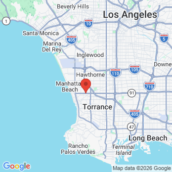 Map to Redondo Beach Dental Group  office in Redondo Beach, CA