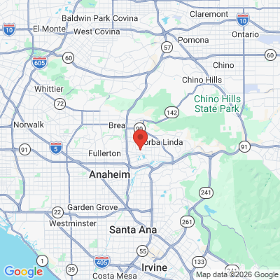Map to  office in Placentia, CA