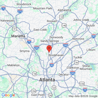 Map to  office in Atlanta, GA
