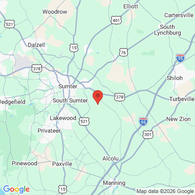 Map to  office in Sumter, SC