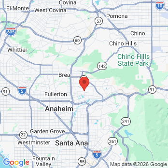 Map to Primary Office office in Placentia, CA
