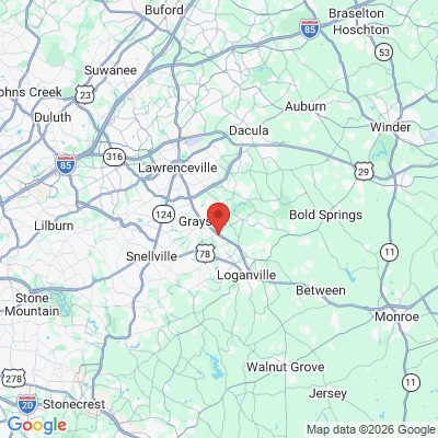 Map to  office in Loganville, GA