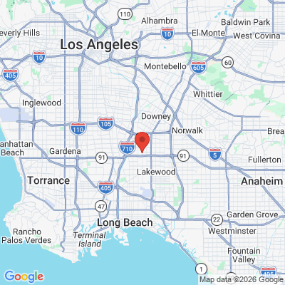 Map to Primary Office office in Long Beach, CA