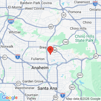 Map to Children's Happy Teeth and Happy Braces - Placentia office in Placentia, CA