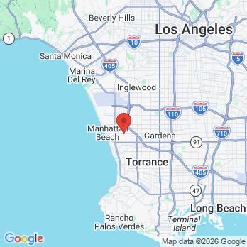 Map to Carmen B. Castillo, DDS office in Manhattan Beach, CA
