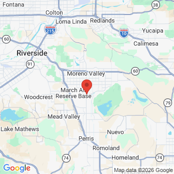 Map to Primary Office office in Moreno Valley, CA