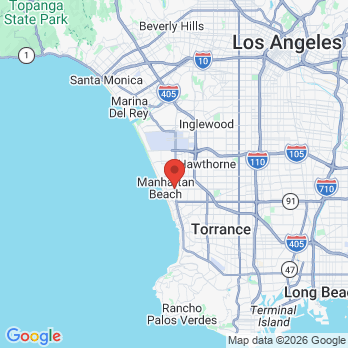 Map to Primary Office office in Manhattan Beach, CA