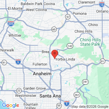 Map to Michael S. Lyons DDS MS office in Placentia, CA