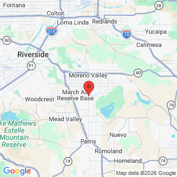 Map to Primary Office office in Moreno Valley, CA