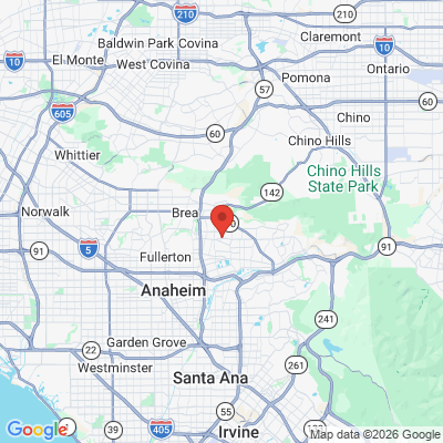 Map to YJ OMS Dental Implants & Oral Surgery office in Placentia, CA