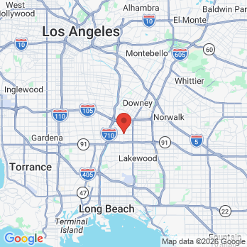 Map to Villa Dental office in Los Angeles, CA