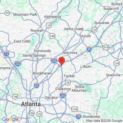 Map to  office in Atlanta, GA