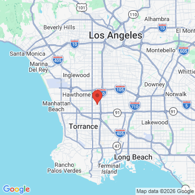 Map to Primary Office office in Gardena, CA