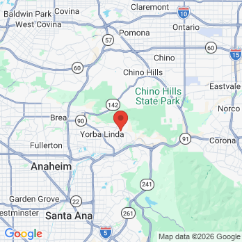 Map to Primary Office office in Yorba Linda, CA
