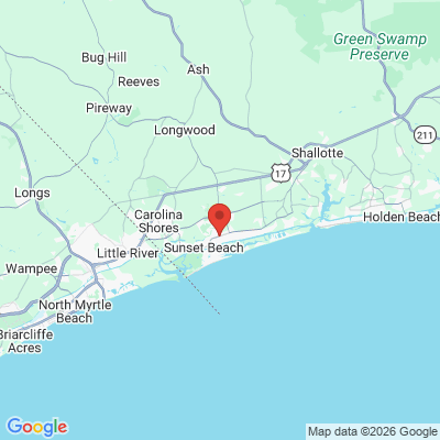 Map to  office in Sunset Beach, NC