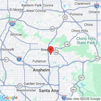Map to Cosmetic and Dental Implant Center - Placentia office in Placentia, CA