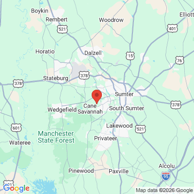 Map to  office in Sumter, SC