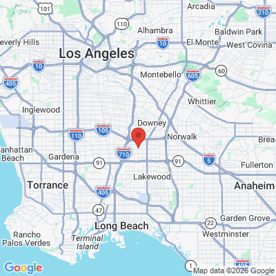 Map to  office in Paramount, CA