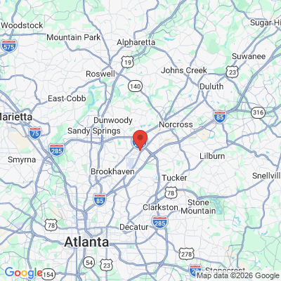 Map to  office in Doraville, GA