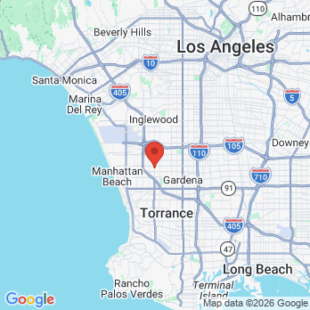 Map to Digital Smiles of Lawndale office in Lawndale, CA