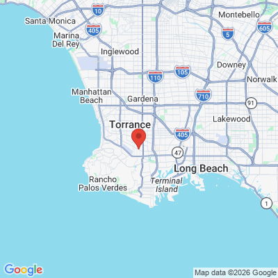 Map to Avalon Dental Care office in Lomita, CA