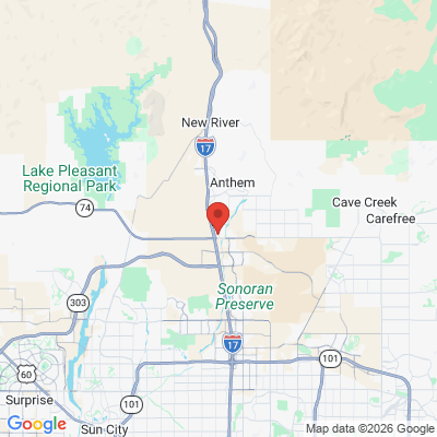 Map to  office in Phoenix, AZ