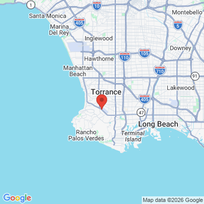 Map to Linda H. Saito DDS office in Torrance, CA