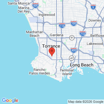Map to Dr. Smile Torrance office in Torrance, CA