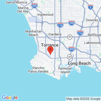 Map to Dr. Smile Torrance office in Torrance, CA
