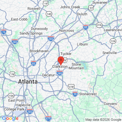 Map to  office in Clarkston, GA