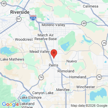 Map to SMILE CREATOR office in Perris, CA