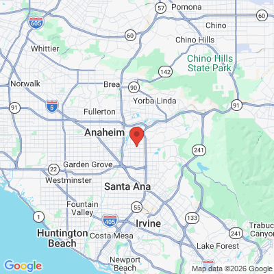 Map to  office in Orange, CA