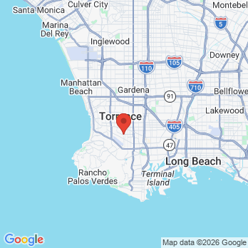 Map to Lomita Torrance Dental Office office in Torrance, CA
