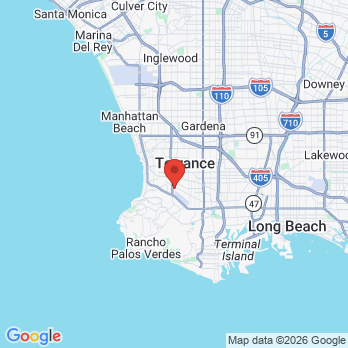 Map to Wiederkehr DDS, Inc office in Torrance, CA