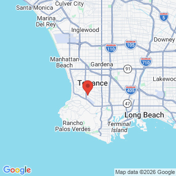 Map to Smile HQ Dental office in Torrance, CA